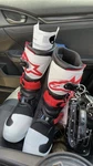 Alpinestars Tech 3S Motorcycle Boot Size 7 Youth, 8 Womans Multicolor New. Price: $195.00.