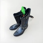 Vintage Harley Davidson Hd 85130 Motorcycle Black Leather Boots Women US9 UK7 Pre-owned. Price: $100.00.
