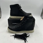 Harley-davidson Mens Bateman 5" Metal Leather Boots, Size 11.5, Black New. Price: $106.50.