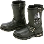Hot Leathers Black Tall Harness Flag Skull Boots W/round Toe (mens Size 9) New. Price: $152.96.
