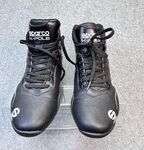 Sparco Hoes K-pole Black Synthetic Leather Size Us 5 High-top Grip Sole Pre-owned. Price: $61.99.