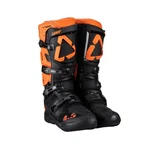 Leatt 4.5 Orange Black Sidelock Closure Motorcycle Boots Nuovo. Price: $373.41.