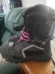 Dsg Women's Rime Snow Boots Size 8 W/ Pink Laces Pre-owned. Price: $139.99.