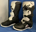 Alpinestars Youth Tech 3S Kids Motocross Dirt Bike Boots Size 4 Black White Pre-owned. Price: $129.00.