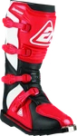 Answer AR1 Motocross Boots Black/red Size 13 - Durable, Lightweight Design New. Price: $189.99.