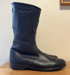 Vintage Teknic Motorcycle Racing Boots Eu 45 Mns 11 Wms 13 Black Leather Nos New. Price: $185.00.