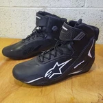 Alpinestars FASTER-4 Shoes Blk- Worn Once- Size 11- Clean. Pre-owned. Price: $95.00.