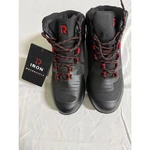 Rideiron Motorcycle R-MS6005 Men's Riding Boots Black Red Size 10 New. Price: $85.00.