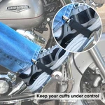 Hold Em Biker Motorcycle Stirrup Strap Elastic Leg Clamps Pant Clip New. Price: $12.99.