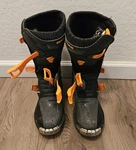 Thor Blitz Xp Youth Motocross Boots Size 5 Orange Black Gray Sz 6 Women Pre-owned. Price: $79.99.
