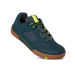 Crankbrothers Stamp Lace Flat Mtb Shoes - Petrol/lime Splatter Size 8.5 New. Price: $69.98.