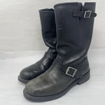 Harley-davidson Black Motorcycle Boots 91279 Buckle Biker Goth Metal Sz 8 Pre-owned. Price: $59.95.