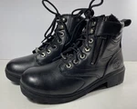 Milwaukee Leather Women's Waterproof Lace-up Motorcycle Rider Boots W/zip Pre-owned. Price: $34.99.