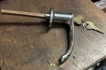 1930S 1940S Locking Deck Lid Handle Works W/keys Lead Sled Kustom Low Rider Bomb Used. Price: $74.99.
