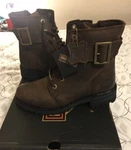 Nib Women's Harley Davidson Sylewood Brown Motorcycle Boots Size 6.5 New. Price: $170.00.