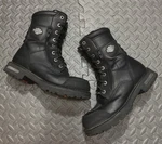 Harley-davidson Men's 8.5 Riddick 8-INCH Lace-up Black Motorcycle Boots D98308 Pre-owned. Price: $60.00.