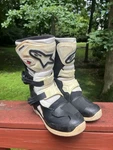 Alpinestars Tech 3S Youth Motocross Atv Boot Kids Size 7 Black White Pre-owned. Price: $79.99.