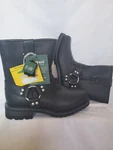 Ride Tech Durable Rugged Leather Motorcycle Riding Boots Men Sz. 8.5 Wide New. Price: $125.00.