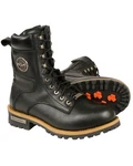 Milwaukee Leather Men's Lace Toe Logger Boot - Round MBM9095 New. Price: $173.39.