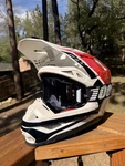 Alpinestars Supertech M8 Mips Helmet (size L) + 100% Armega Goggles Mx Bundle Pre-owned. Price: $370.00.