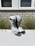 Alpinestars Supertech Boots (white) Size 42 Like New Pre-owned. Price: $535.00.