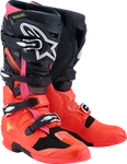 Alpinestars Tech 7 Boots - Black/fluorescent Red/fluorescent Pink Us Eu New. Price: $499.95.