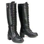 Milwaukee Leather MBL9442 Women's Black Lace-up Tall Biker Fashion Boots With New. Price: $109.99.