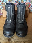 Milwaukee Motorcycle Clothing Co MB240 Throttle Leather Women's Black Boots 8.5 Pre-owned. Price: $105.00.