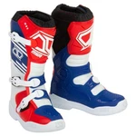 Msr Youth M3X Motocross Dirt Bike Boots Size 7, Red/white/blue New. Price: $99.88.