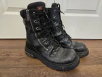 Harley Davidson Side Zipper Riding Boots Mens Size Stock No. 91542 Pre-owned. Price: $39.95.