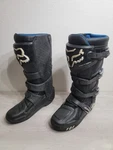Used Fox Motion Black And Blue Motorcross Riding Boots Men's Size 8 Pre-owned. Price: $139.99.