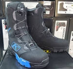 Klim "adrenaline Pro Gtx" Dual Boa Snowmobile Boots Black/blue Men's U.s. 9 New. Price: $399.99.