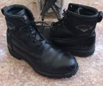Harley Davidson Mens Motorcycle Riding Biker Black Leather Boots Sz 12 Euc! Pre-owned. Price: $84.99.