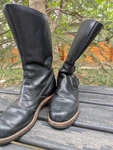 Vintage Black Chippewa Odessa Rally Motorcycle Boots (style 27862) 9 1/2 Mens Pre-owned. Price: $205.00.