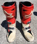 Alpinestars Tech 10 Red/wht Size Pre-owned. Price: $325.00.