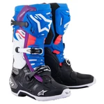 Alpinestars Tech 10 Supervented Mx Off Road Boots Black Enamel Blue Purple White New. Price: $643.49.