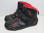 Speed And Strength Motorcycle Hitop Shoes Boots Black/red Mens Size 11 Pre-owned. Price: $44.95.