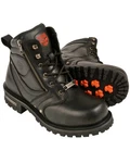 Milwaukee Leather Men's 6" Side Zipper Boot - Round Toe Wide MBM9050W New. Price: $163.19.