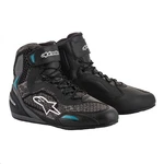 Alpinestars Stella FASTER-3 Rideknit Riding Shoes (7.5, Black/teal) New. Price: $239.95.