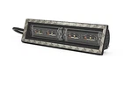 Ecco ED3974AW Directional Window Schroud 12-24VDC Dual-color Heads Amber/white New. Price: $204.21.