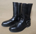 Harley-davidson Men's Hustin Waterproof Leather Riding Boots D95353 Size 11.5W Pre-owned. Price: $72.00.