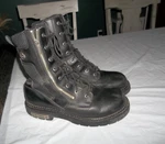 Harley Davidson Motorcycle Boots Zip Lace Up Leather 91542 Size Men 13 Pre-owned. Price: $55.00.