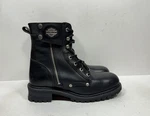 Harley Davidson Leather Motorcycle Boots Combat Cimarron 95203 Black Mens Sz 8.5 Pre-owned. Price: $89.00.